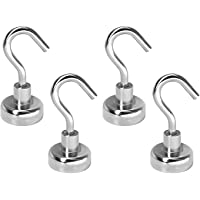 Ganchos Magnéticos-Imanes con Gancho-16MM Neodimio ganchos magnéticos-imanes ultra potentes ganchos de 8KG Ganchos…